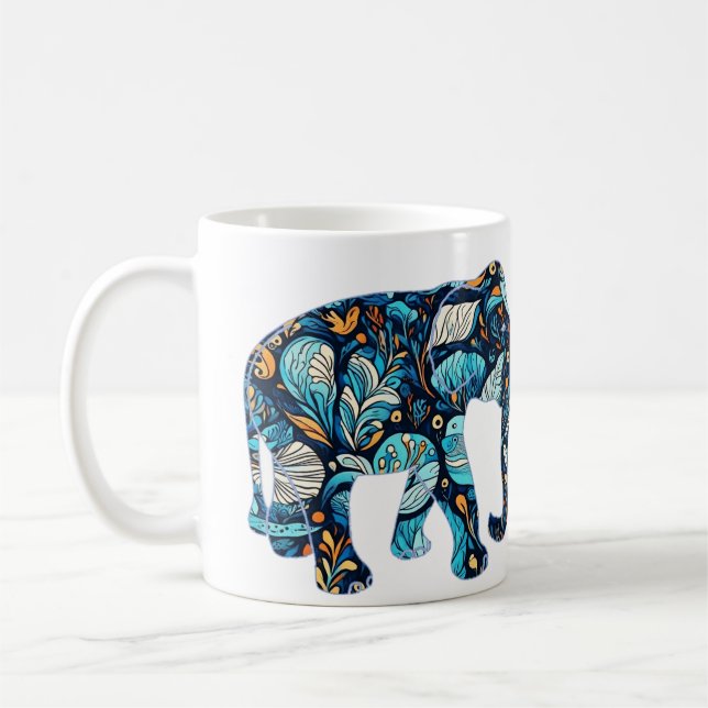 Elephant Kaffemugg (Vänster)
