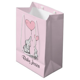 Elephant Kärlek Design Gift Bag