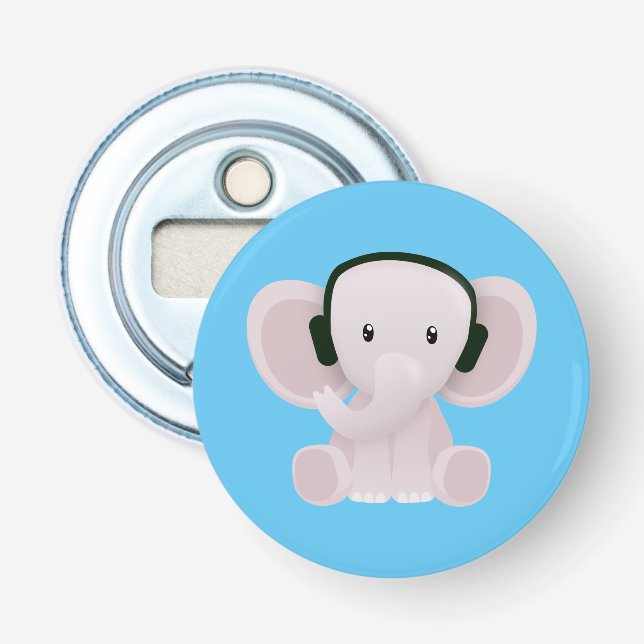 Elephant kärlek musik flasköppnare (Framsidan)