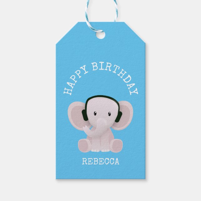 Elephant kärlek musik presentetikett (Framsidan)