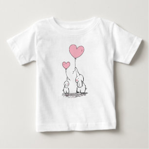 Elephant Kärlek T Shirt