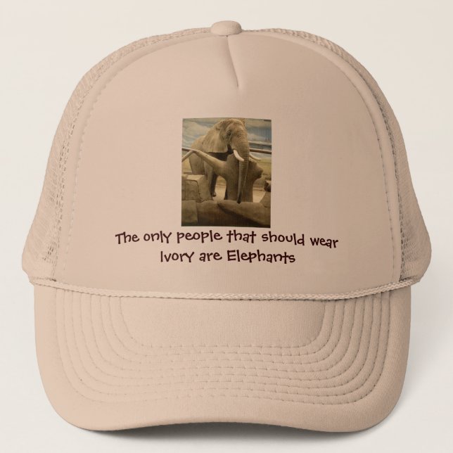 Elephant Kärlek Truckerkeps (Framsida)