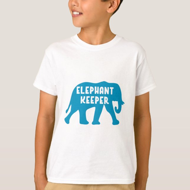 Elephant Keeper T Shirt (Framsida)