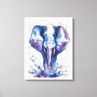 Elephant Kids art Canvastryck