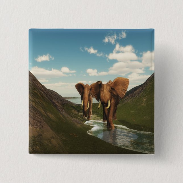 Elephant Knapp (Framsida)