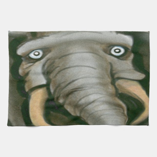 Elephant Kökshandduk (Horisontell)