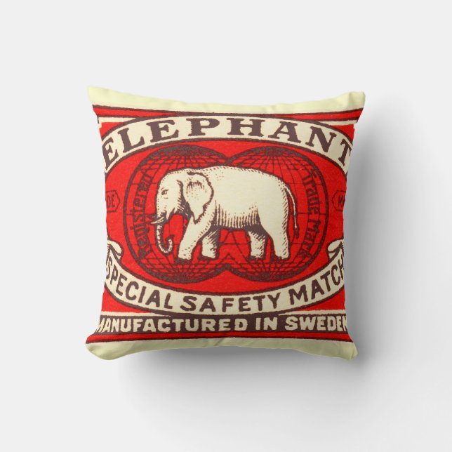 Elephant Kudde (Framsida)