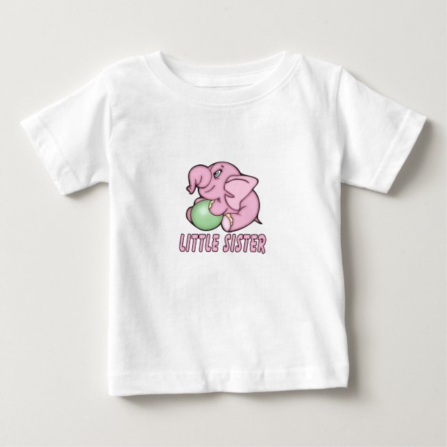 Elephant Leksak Little Sister Tee (Framsida)