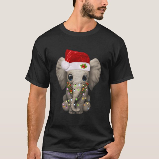 Elephant Light Elephant T Shirt (Framsida)