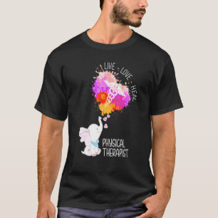 Elephant Live Kärlek Heal Physica Physica T Shirt