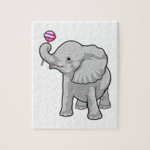 Elephant Lollipop Pussel