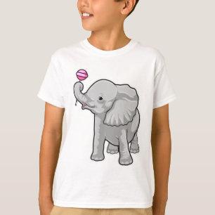 Elephant Lollipop T Shirt