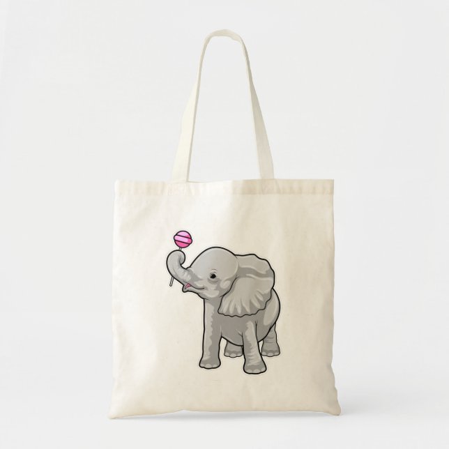 Elephant Lollipop Tygkasse (Framsidan)