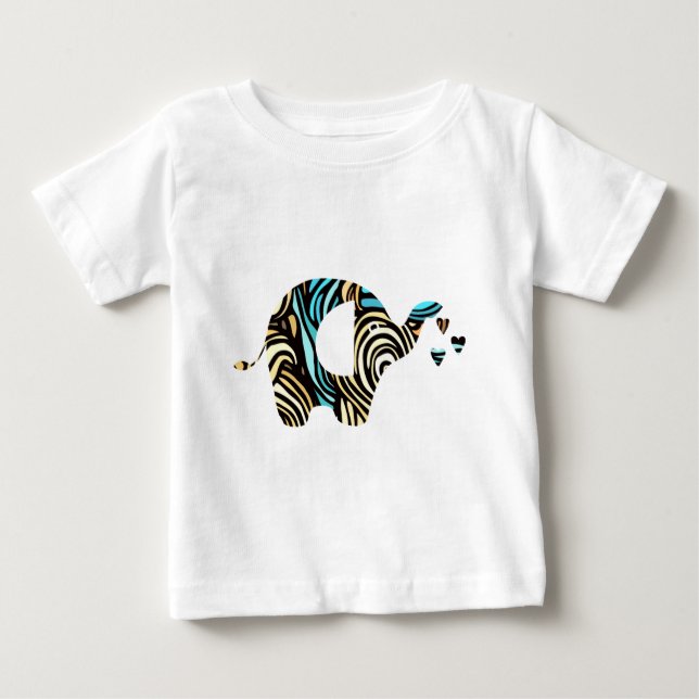 Elephant Love Tee Shirt (Framsida)
