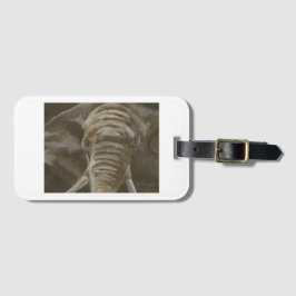 elephant luggage tag bagagebricka