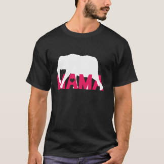 Elephant Mamma Heart Afrika Souvenir T Shirt