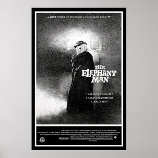 ELEPHANT MAN POSTER