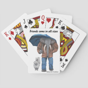 Elephant Man Walking Hundar Fantasy-spelkort Casinokort