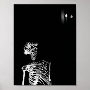 Elephant Man's Skeleton Poster