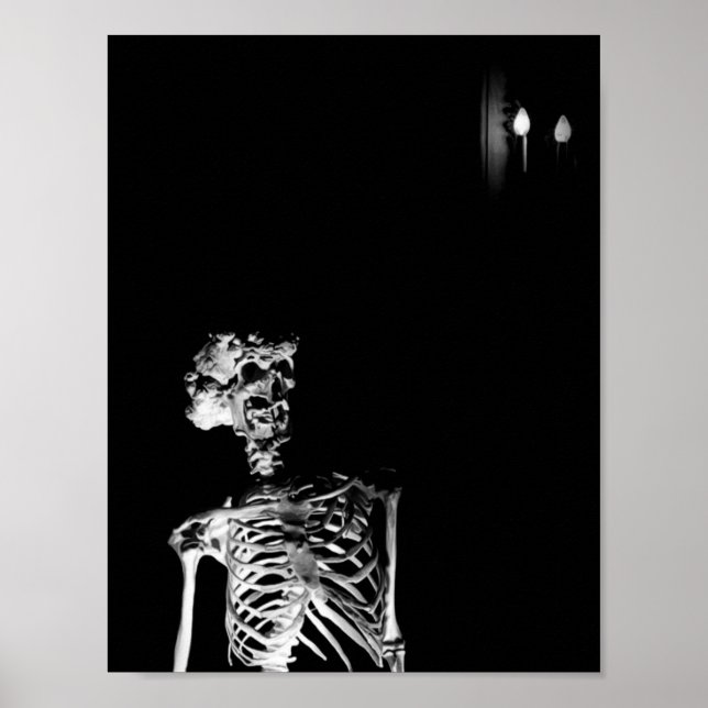 Elephant Man's Skeleton Poster (Framsidan)