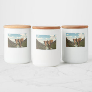 Elephant Mat Etiketter