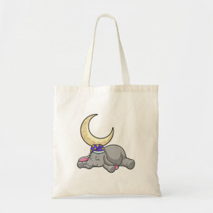 Elephant med Måne Tygkasse