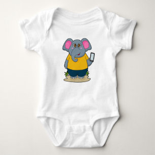 Elephant med Mobile T Shirt