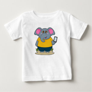 Elephant med Mobile T Shirt