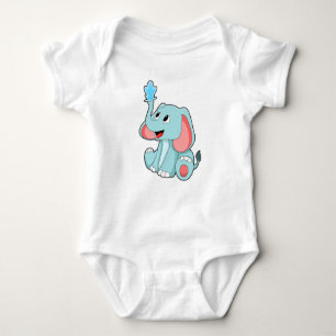 Elephant med Vatten T Shirt
