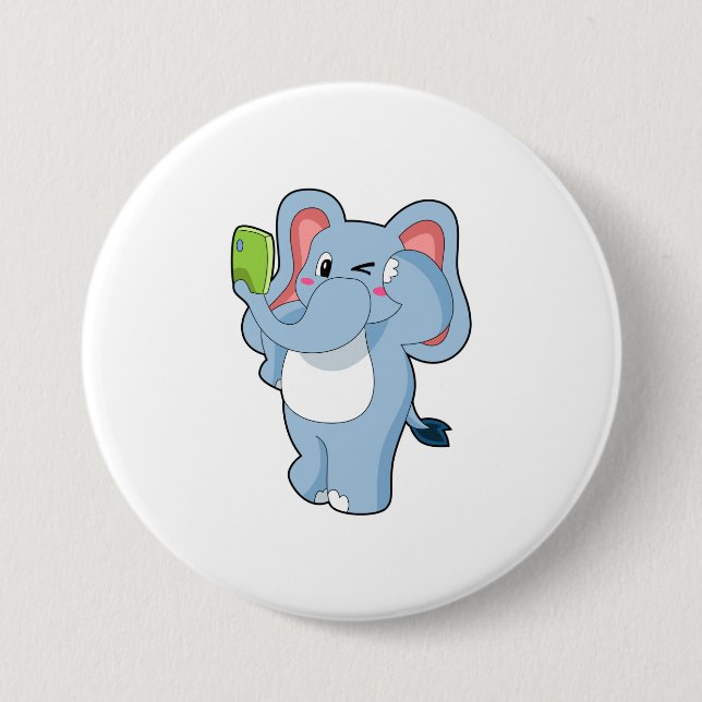 Elephant Mobile Knapp (Framsida)