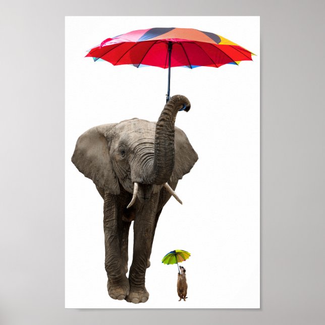 Elephant & Mouse Poster (Framsidan)