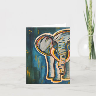 Elephant Notecard Anteckningskort
