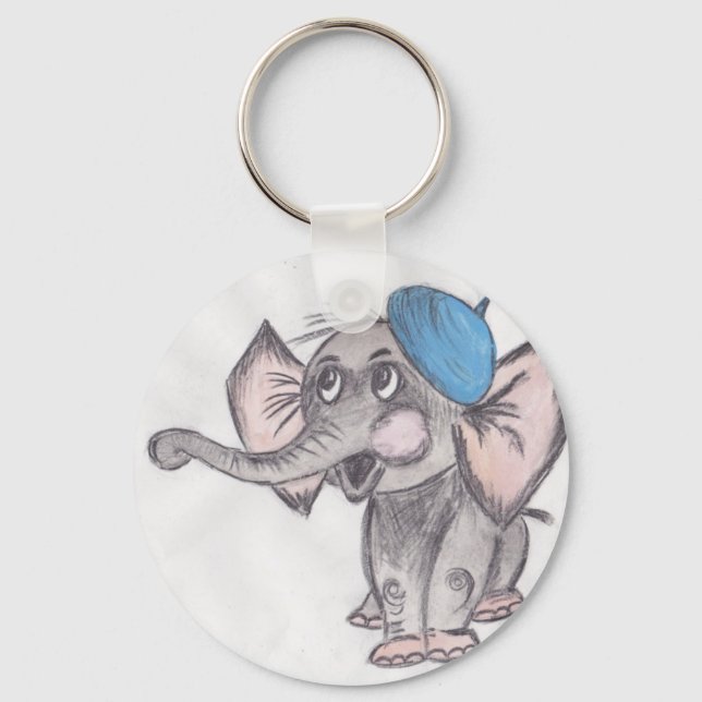 Elephant Nyckelring (Framsida)
