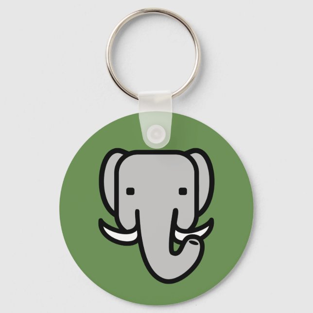 Elephant Nyckelring (Framsida)