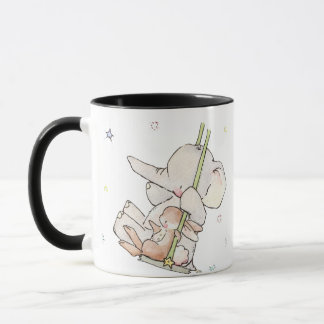 Elephant och Bunny Kaffe koppar