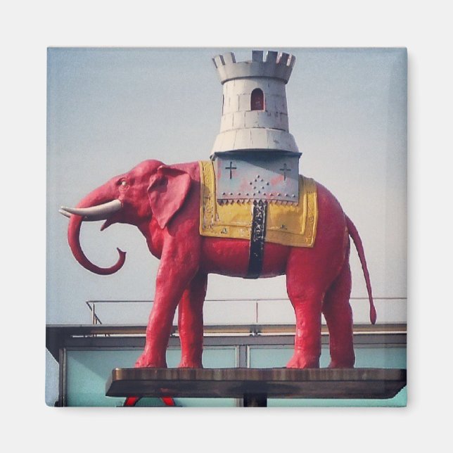Elephant och Castle Magnet (Framsidan)