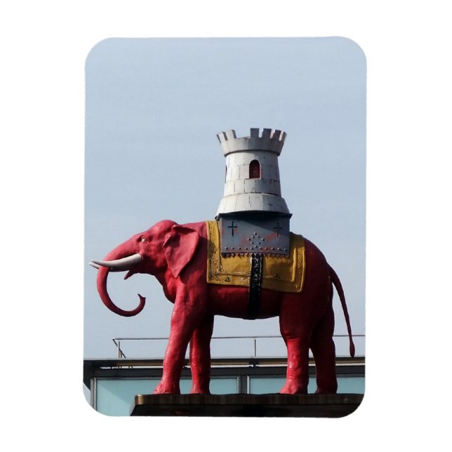 Elephant och Castle Magnet (Vertikal)