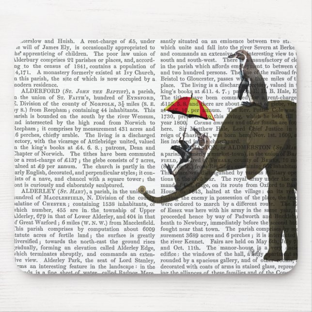 Elephant och Penguin Musmatta (Framsidan)