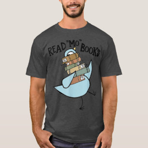 Elephant och Piggie Read Mo bokar Pigeon T Shirt