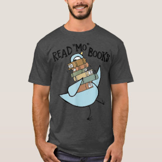 Elephant och Piggie Read Mo bokar Pigeon T Shirt