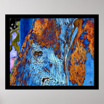 Elephant Öga Original Photo Digital Art