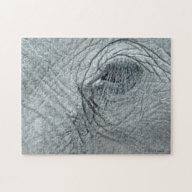 Elephant Öga Pussel (Horisontell)