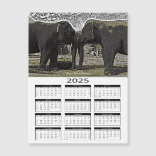 Elephant Ögon 2025-kalender