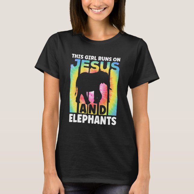 Elephant Outfit for Elephant Lovers Apparel Women  T Shirt (Framsida)