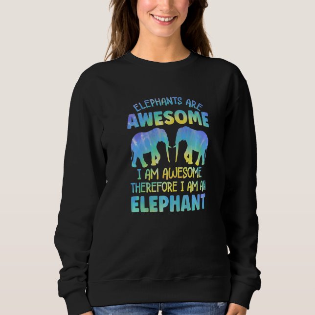 Elephant Outfit for Elephant Lovers Apparel Women  T Shirt (Framsida)