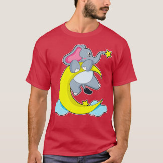 Elephant på moln t shirt