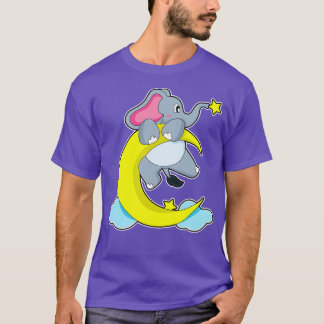 Elephant på moln t shirt