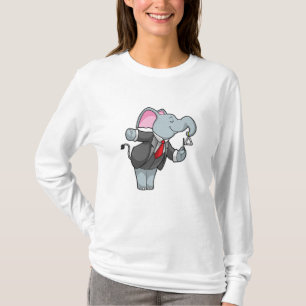 Elephant på Music med triangel T Shirt