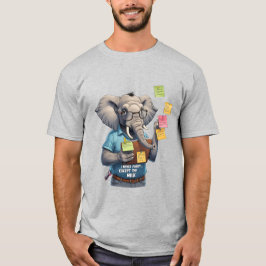 Elephant Pappa, jag glömmer aldrig.. Utom Mjölk T Shirt