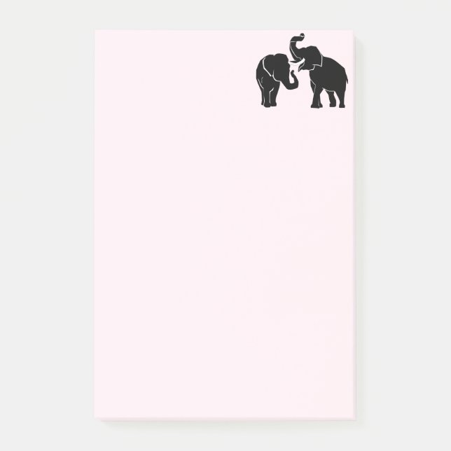 Elephant par post-it block (Framsida)